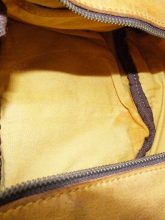 "Never Mind" Handmade leather satchel/tote. - Picture 7 of 15
